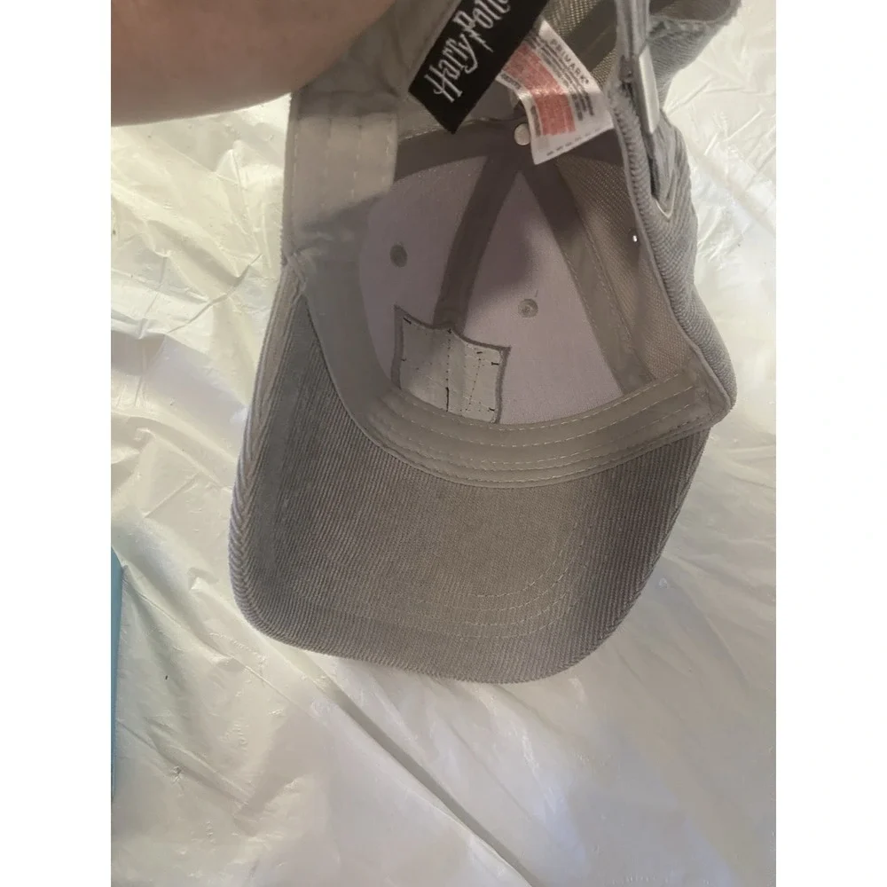 Unisex Harry Potter Light Gray Corduroy Adjustable‎ Harry Potter Hat- NWT